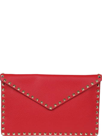 Valentino Garavani Large Flat Pouch Rockstud