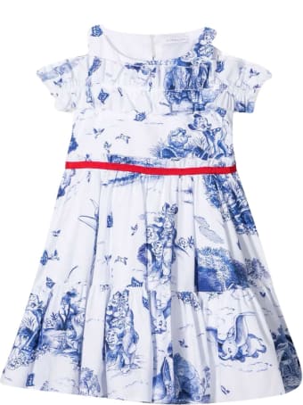 Monnalisa Disney Dress With Print