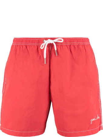 Maison Labiche Embroidered Swim Shorts
