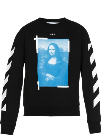 Off-White Blue Monnalisa Sweatshirt
