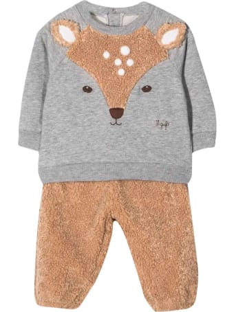 Il Gufo Brown Suit Unisex Kids