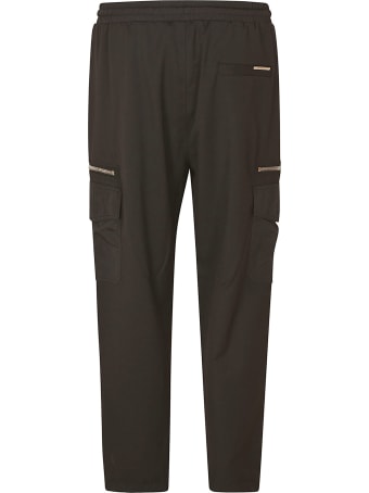 Les Hommes Gabardine Casual Trousers