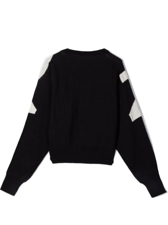 N.21 Black Wool-blend Jumper