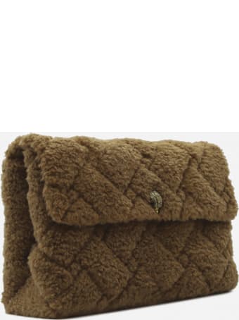 Kurt Geiger Kensington Soft Xxl Shoulder Bag In Faux Fur