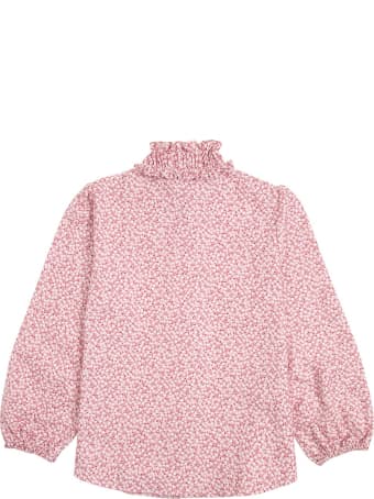 Il Gufo Organic Cotton Floral Shirt