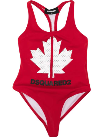 Dsquared2 Red Teen Swimsuit