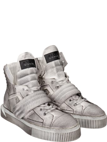 Gienchi Hypnos Sneakers In White Canvas