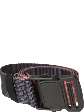 Vision of Super Flame Logo Print Belt
