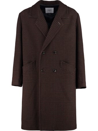 Paltò Riccardo Double-breasted Wool Coat