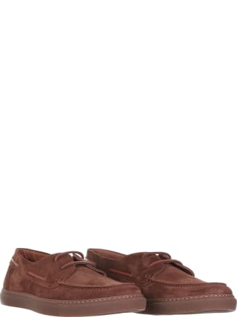 Barrett Loafers In Tan Suede
