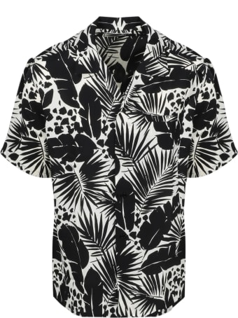 Saint Laurent Printed Silk Shirt