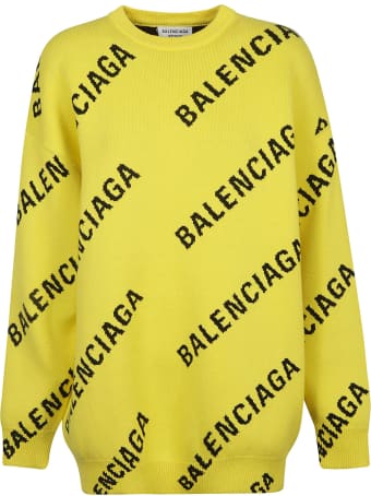 Balenciaga Logo Crewneck Pullover