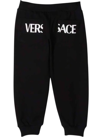 Versace Newborn Black Joggers Young