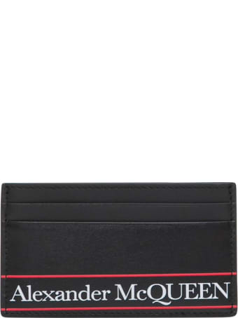 Alexander McQueen Portacarte Con Logo