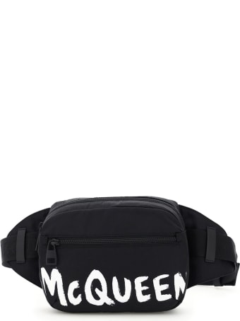 Alexander McQueen Urban Graffiti Logo Beltpack