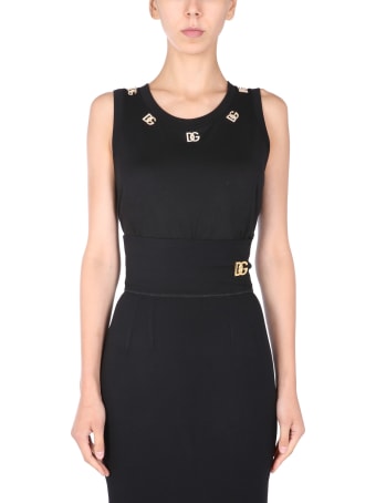Dolce & Gabbana Tank Top With Logo