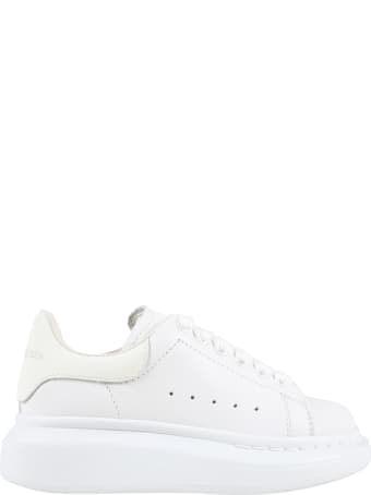 Alexander McQueen White Sneakers For Kids