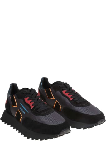 GHOUD Rush Sneakers In Fabric And Suede