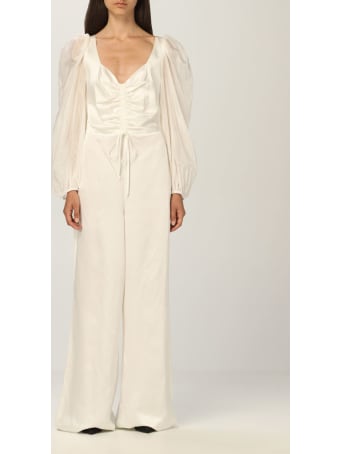 Vanessa Cocchiaro Jumpsuits Vanessa Cocchiaro Jumpsuit In Linen Blend