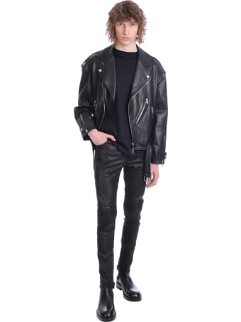 Jacob Lee Pants In Black Leather
