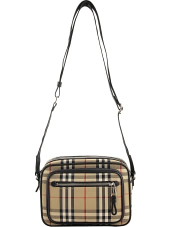 Burberry Paddy - Vintage Check And Leather Crossbody Bag