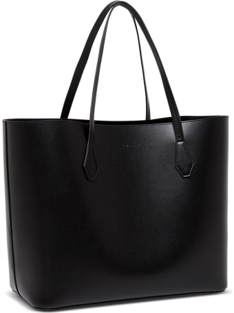 Givenchy Wing Black Smooth Leather Shopper