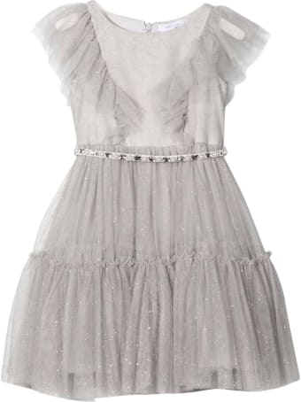 Monnalisa Gray Dress