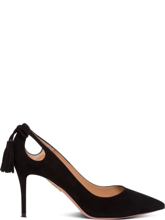 Aquazzura Forever Marylin Suede Pumps