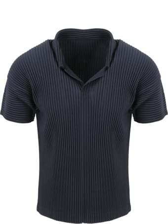 Issey Miyake Pleated Polo