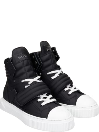 Gienchi Hypnos Sneakers In Black Rubber/plasic