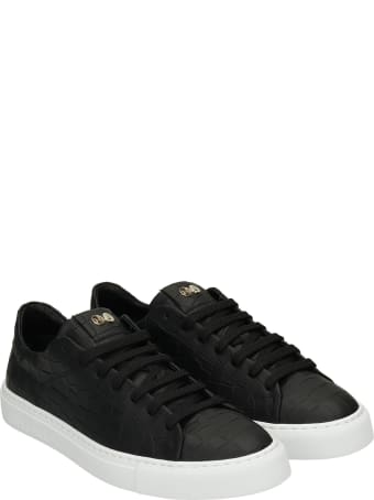 Hide&Jack Sneakers In Black Leather