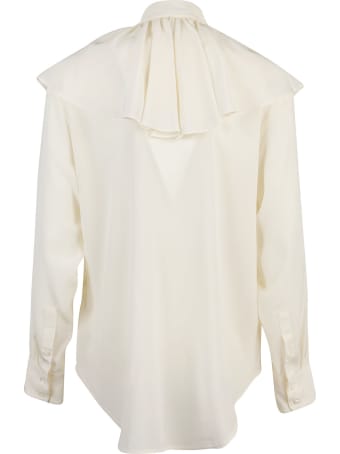 Victoria Beckham Blusa Ruffle Neck