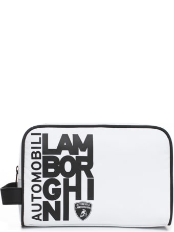 Automobili Lamborghini Wash Bag With Destructured Logo