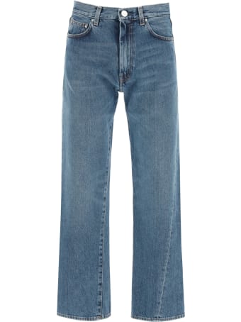 Totême Twisted Cropped Jeans