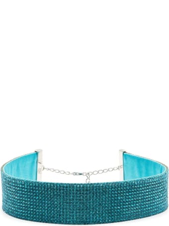 Nué Aquamarine Choker With Crystals