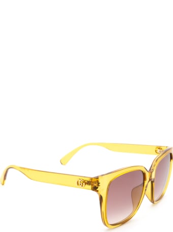 Gucci Gucci Gg0715sa Yellow Sunglasses
