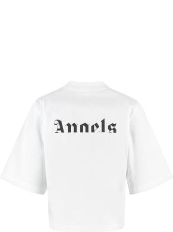 Moncler Genius 8 Moncler Palm Angels - Logo Cotton T-shirt