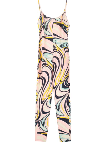 Emilio Pucci Printed Jersey Jumpsuit