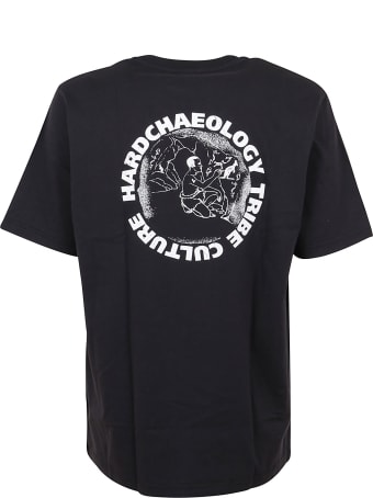 Australian Jersey T-shirt With Primitive Print Behind