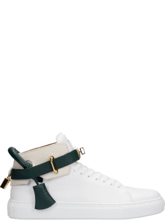 Buscemi Sneakers In White Leather