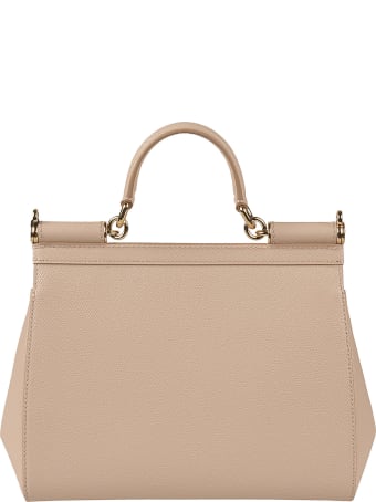 Dolce & Gabbana Logo Plaque Flap Tote
