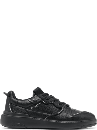 Givenchy Man Black Wing Low Sneakers With Profiles