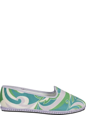Emilio Pucci Printed Ballerinas