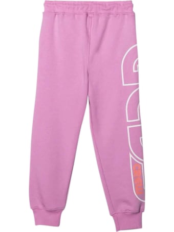GCDS Mini Lilac Teen Jogging Pants