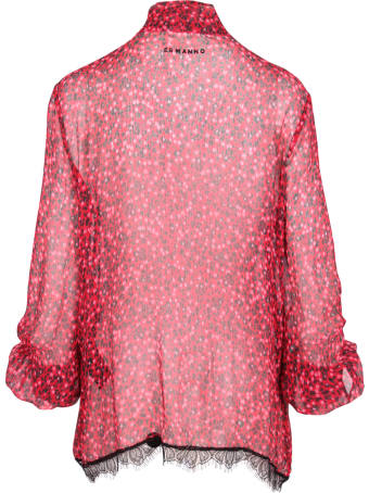 Ermanno Firenze Rayon Floral Pattern Shirt