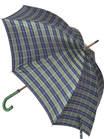 Eddy Monetti Check & Stripe Umbrella