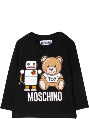 Moschino Unisex Black T-shirt