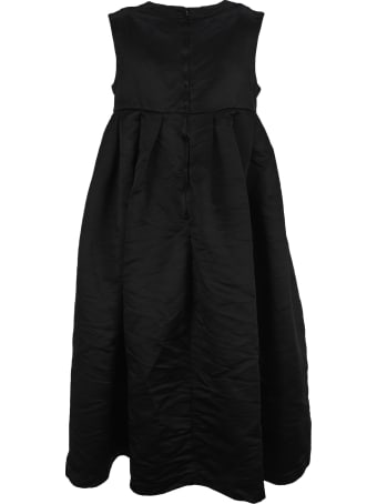 Comme Des Garçons Girl Black Flared Midi Dress