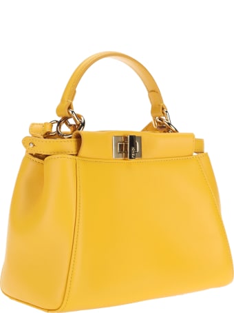Fendi Mini Peekaboo Tote Bag