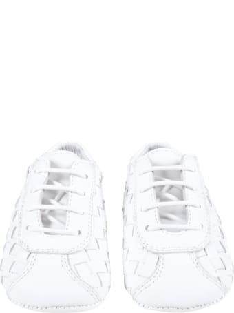 Gallucci White Shoes For Babykids